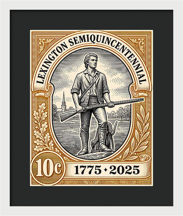 Lexington 10c - Framed Print