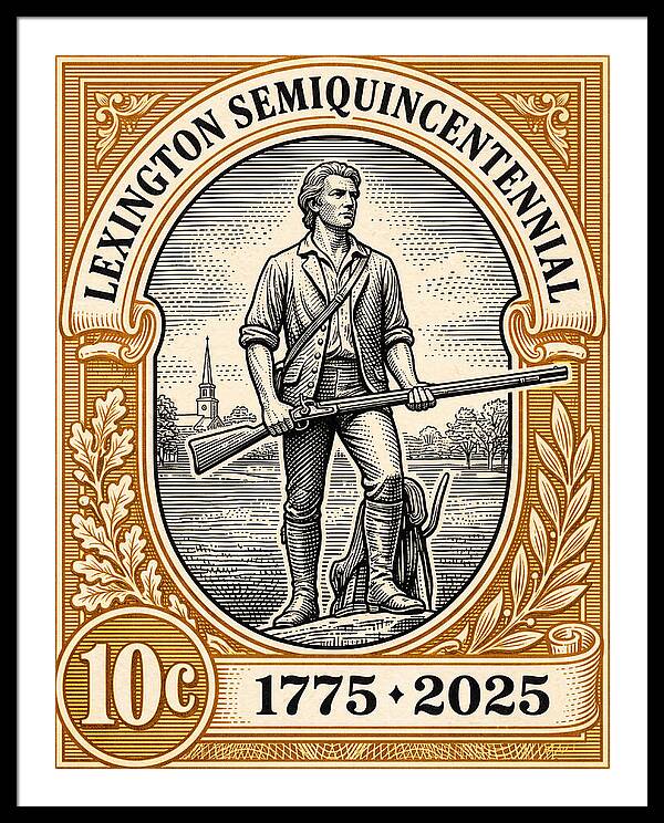 Lexington 10c - Framed Print