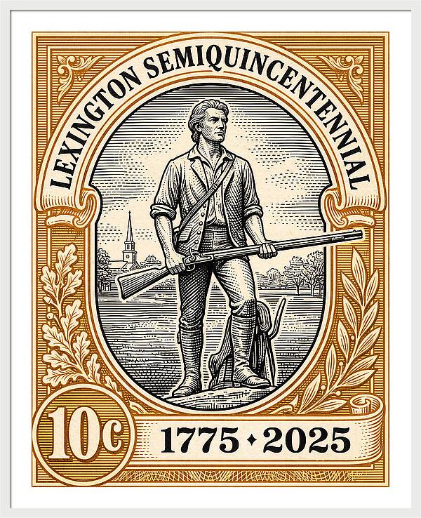 Lexington 10c - Framed Print