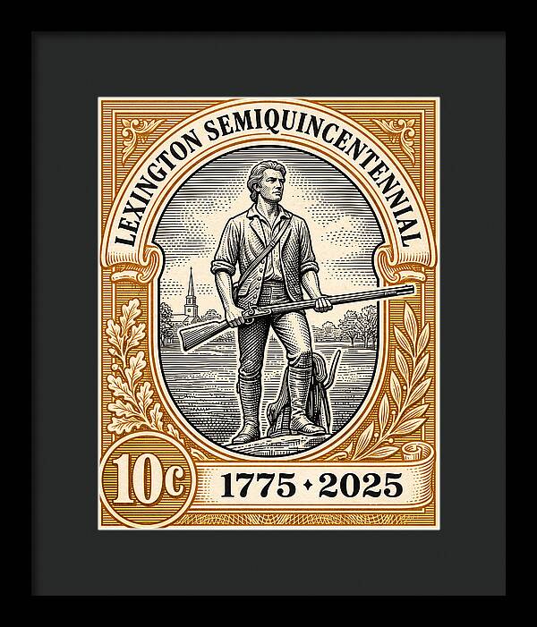 Lexington 10c - Framed Print