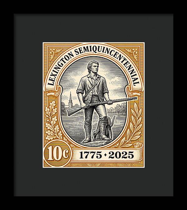 Lexington 10c - Framed Print