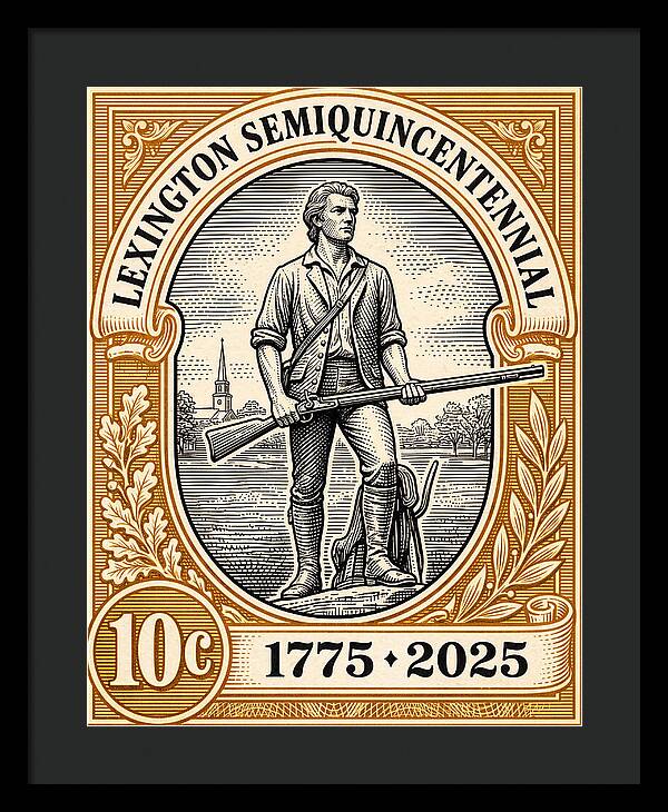 Lexington 10c - Framed Print
