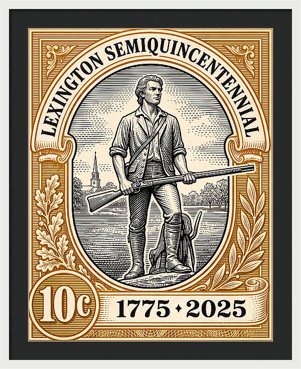 Lexington 10c - Framed Print