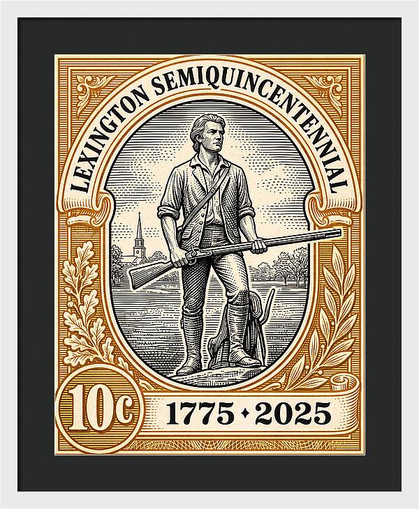 Lexington 10c - Framed Print