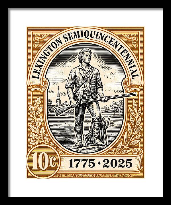 Lexington 10c - Framed Print