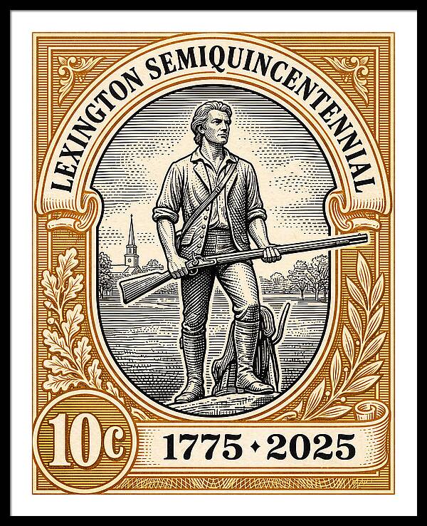 Lexington 10c - Framed Print
