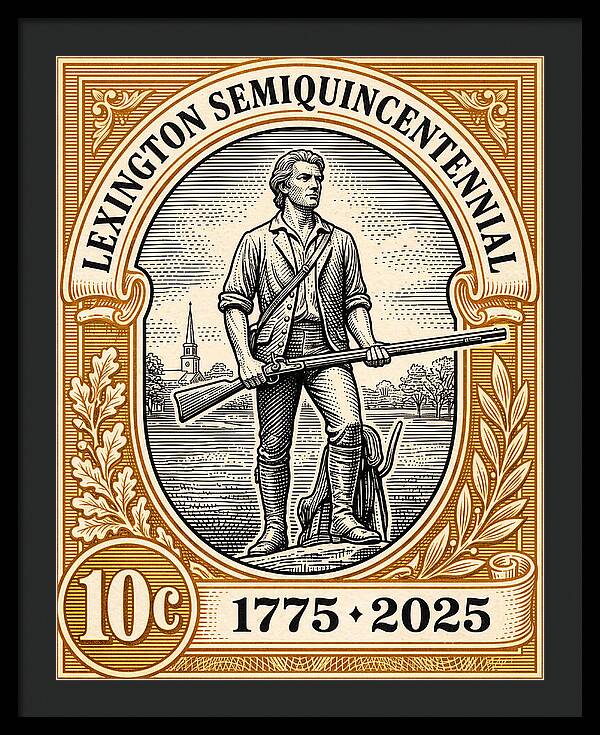 Lexington 10c - Framed Print