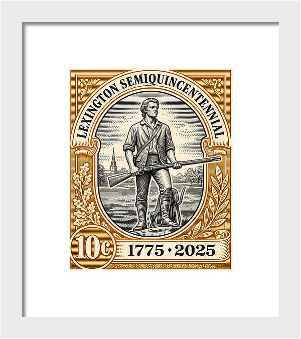 Lexington 10c - Framed Print