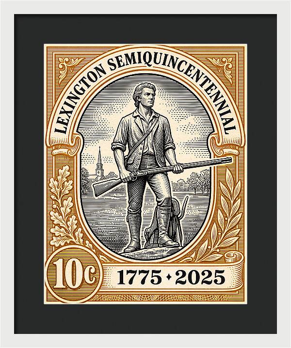 Lexington 10c - Framed Print