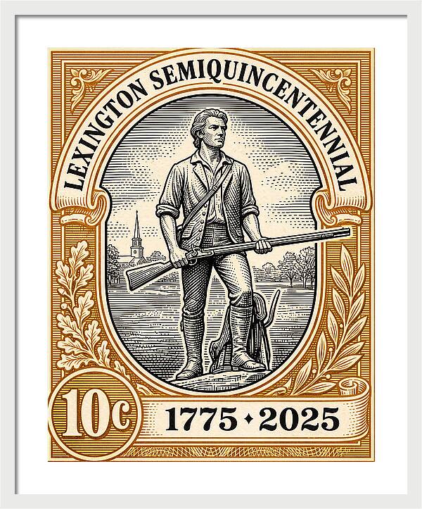 Lexington 10c - Framed Print