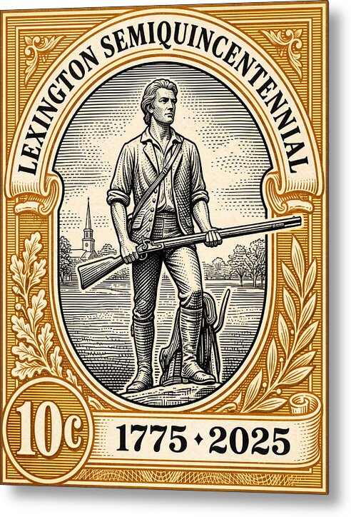 Lexington 10c - Metal Print