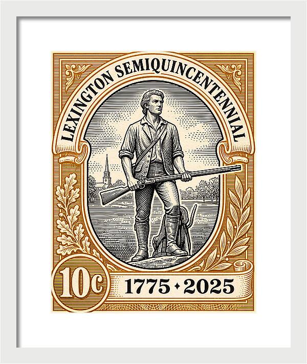 Lexington 10c - Framed Print