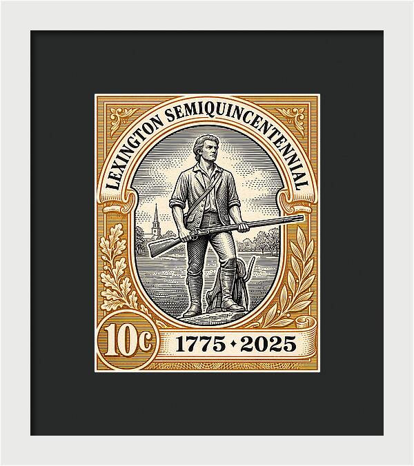 Lexington 10c - Framed Print