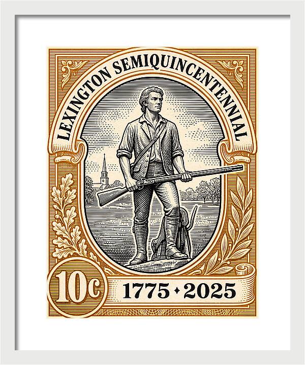 Lexington 10c - Framed Print