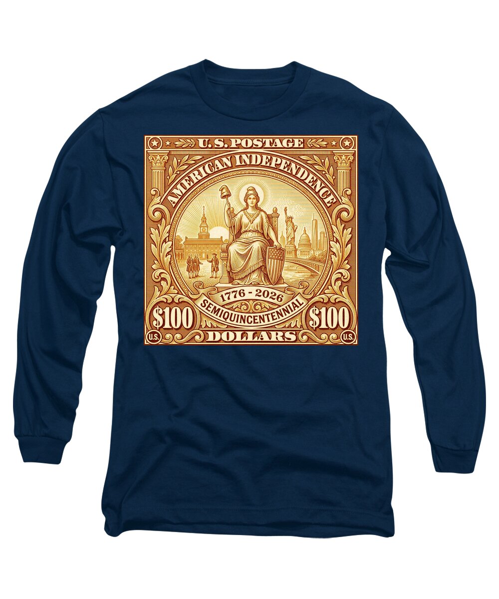 Liberty $100 - Long Sleeve T-Shirt
