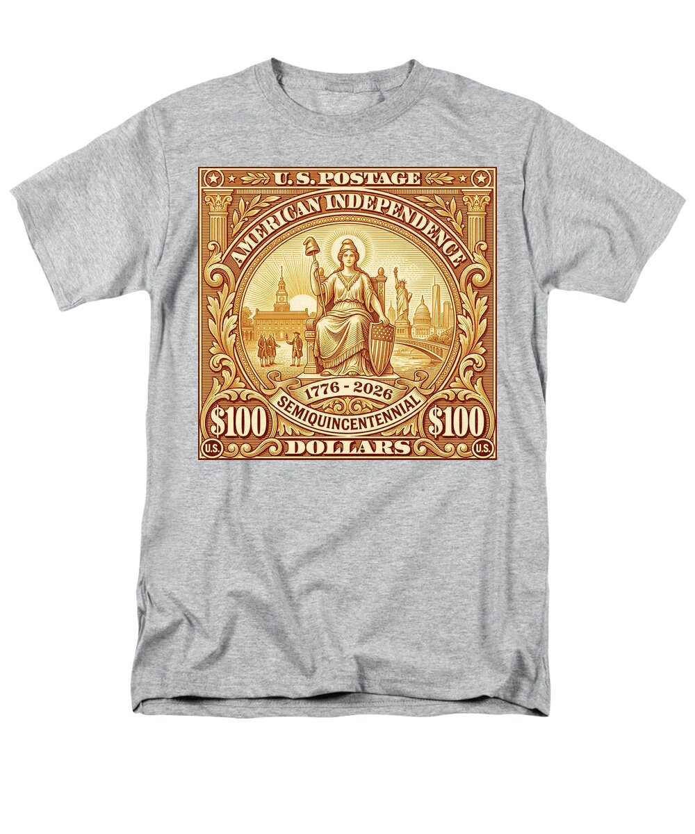 Liberty $100 - Men's T-Shirt  (Regular Fit)
