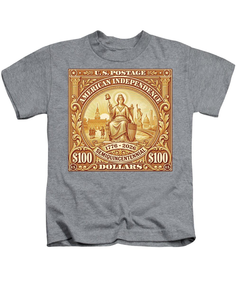 Liberty $100 - Kids T-Shirt