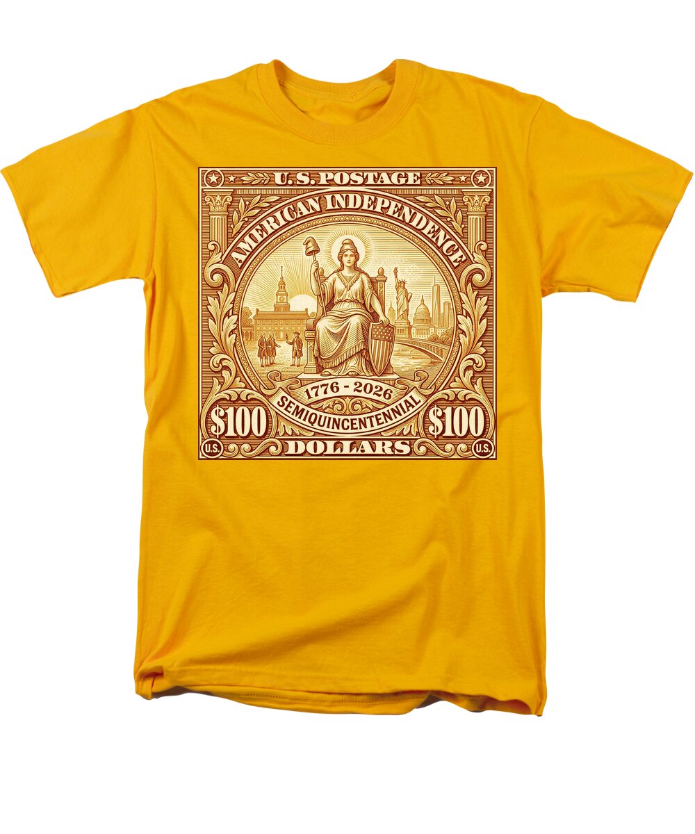Liberty $100 - Men's T-Shirt  (Regular Fit)