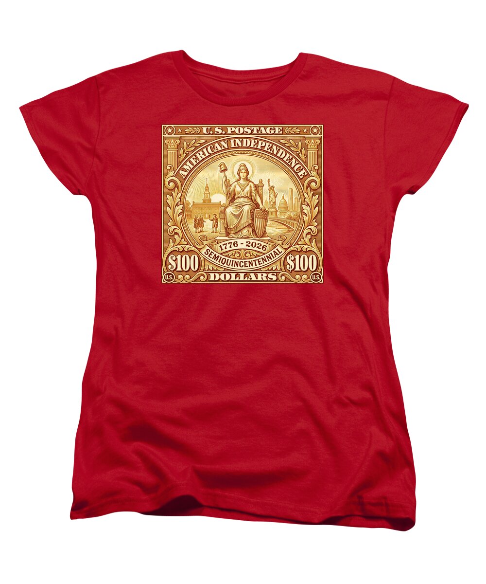 Liberty $100 - Women's T-Shirt (Standard Fit)