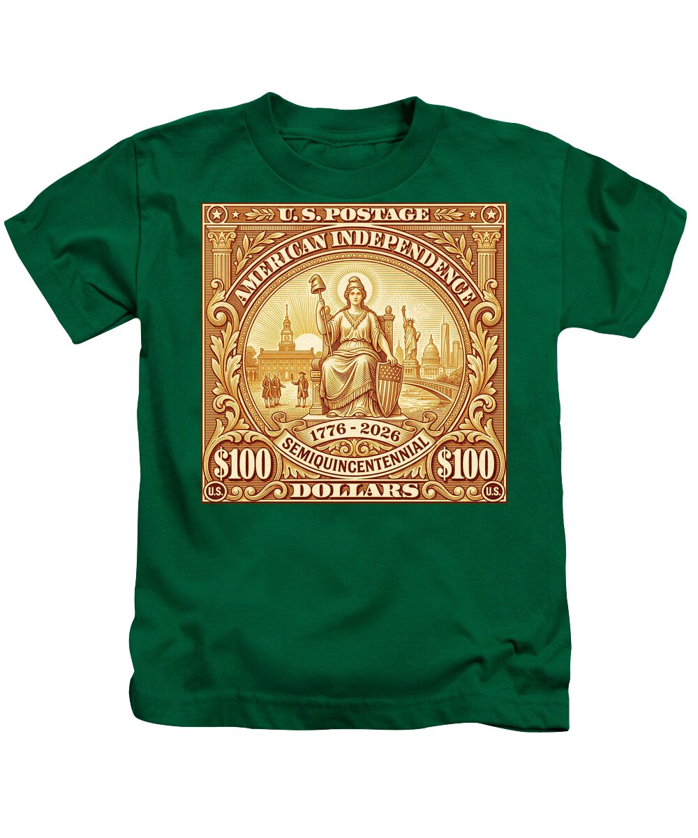 Liberty $100 - Kids T-Shirt