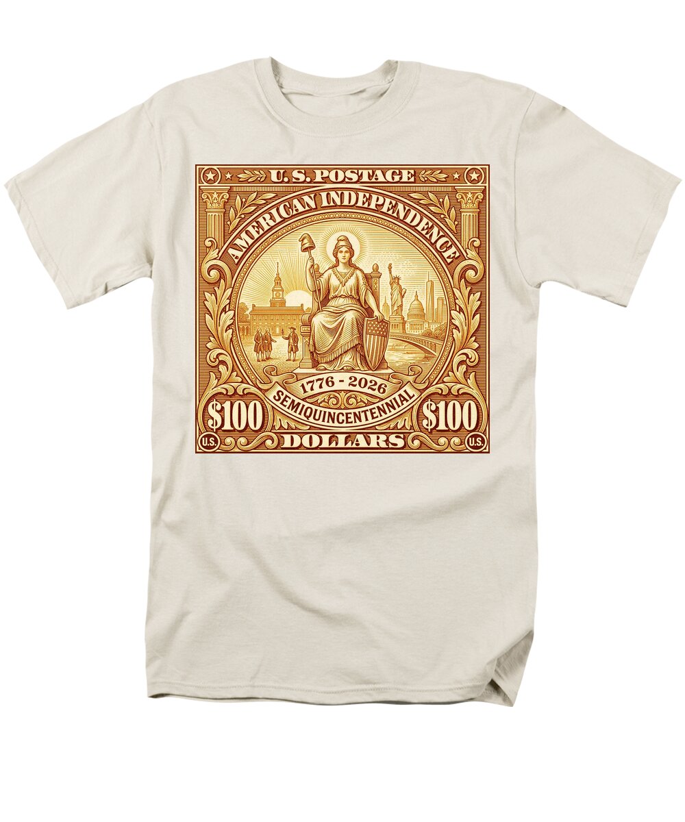 Liberty $100 - Men's T-Shirt  (Regular Fit)