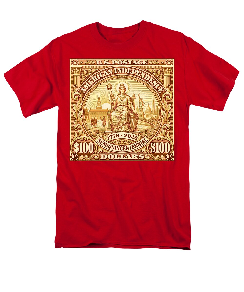 Liberty $100 - Men's T-Shirt  (Regular Fit)