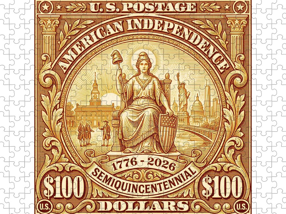 Liberty $100 - Puzzle