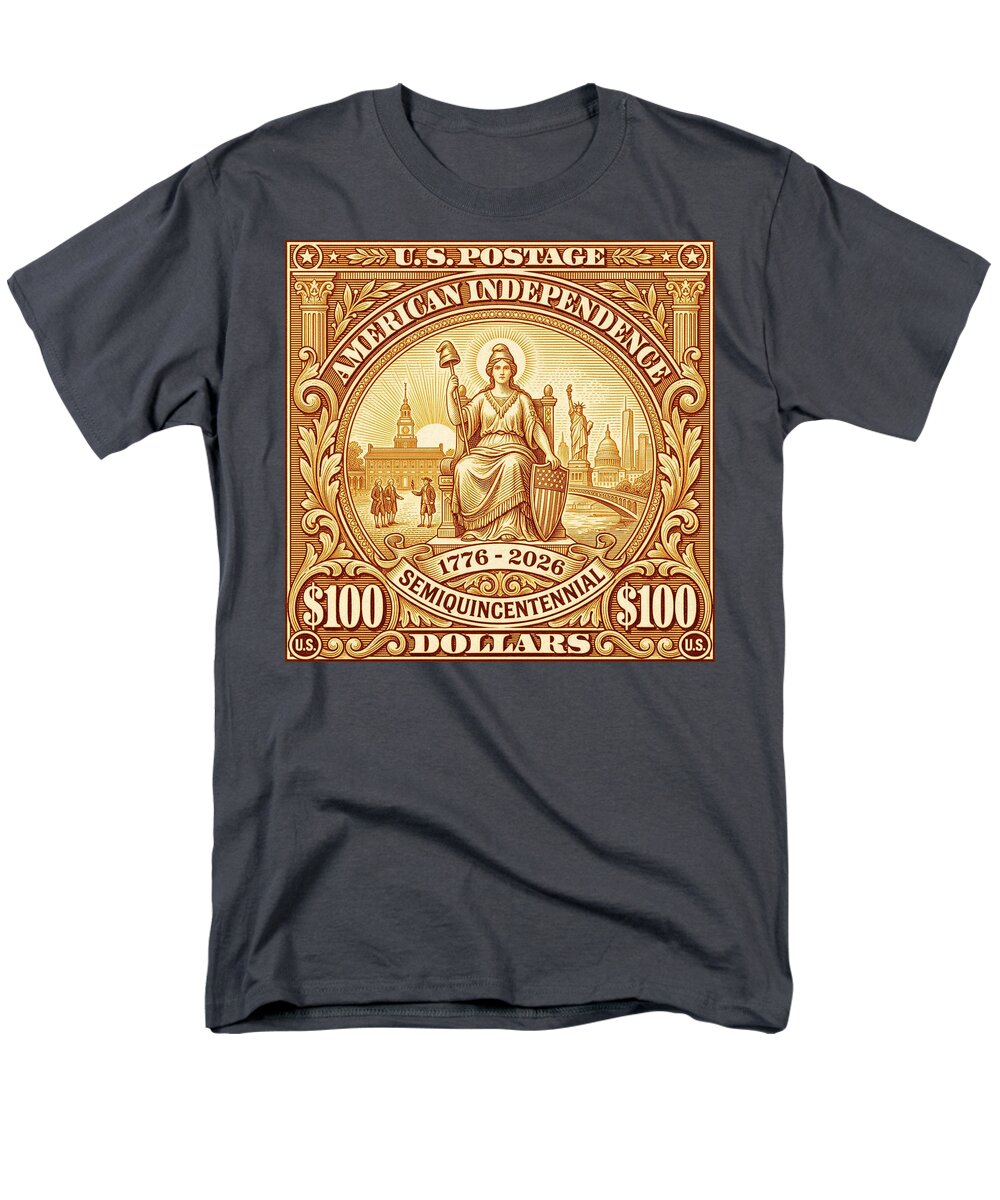 Liberty $100 - Men's T-Shirt  (Regular Fit)