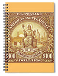 Liberty $100 - Spiral Notebook