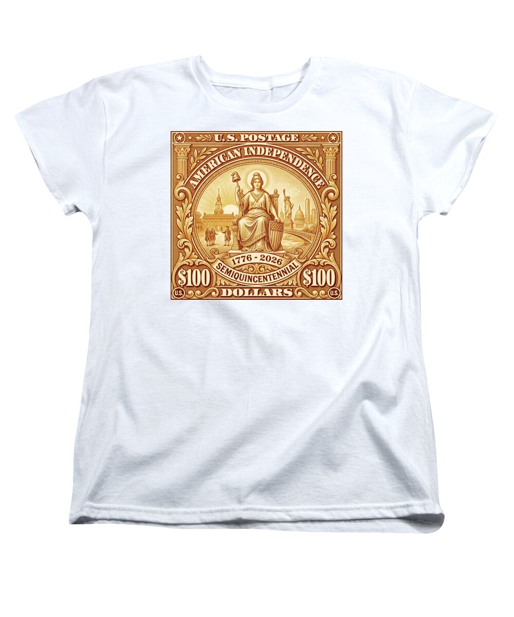 Liberty $100 - Women's T-Shirt (Standard Fit)