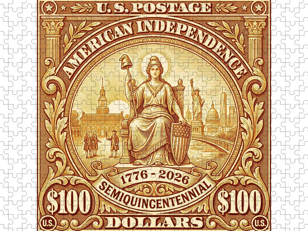 Liberty $100 - Puzzle