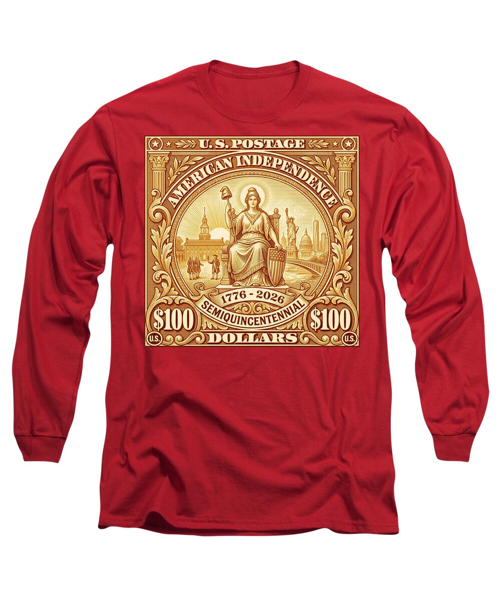Liberty $100 - Long Sleeve T-Shirt