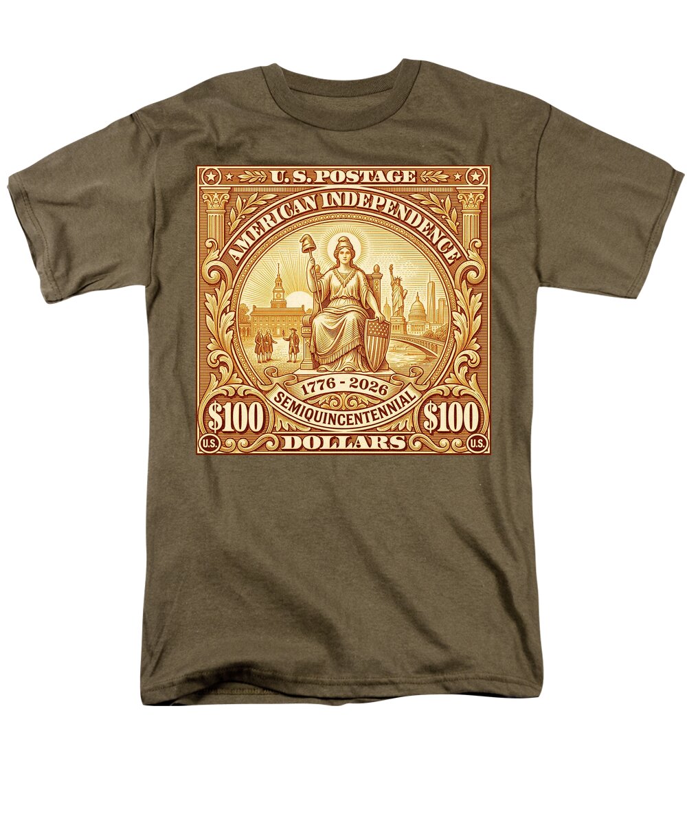 Liberty $100 - Men's T-Shirt  (Regular Fit)