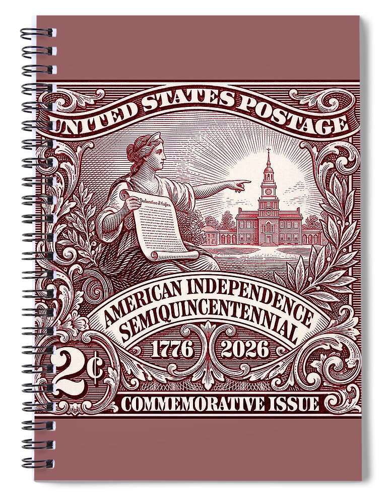 Liberty 2c - Spiral Notebook