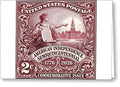 Liberty 2c - Greeting Card