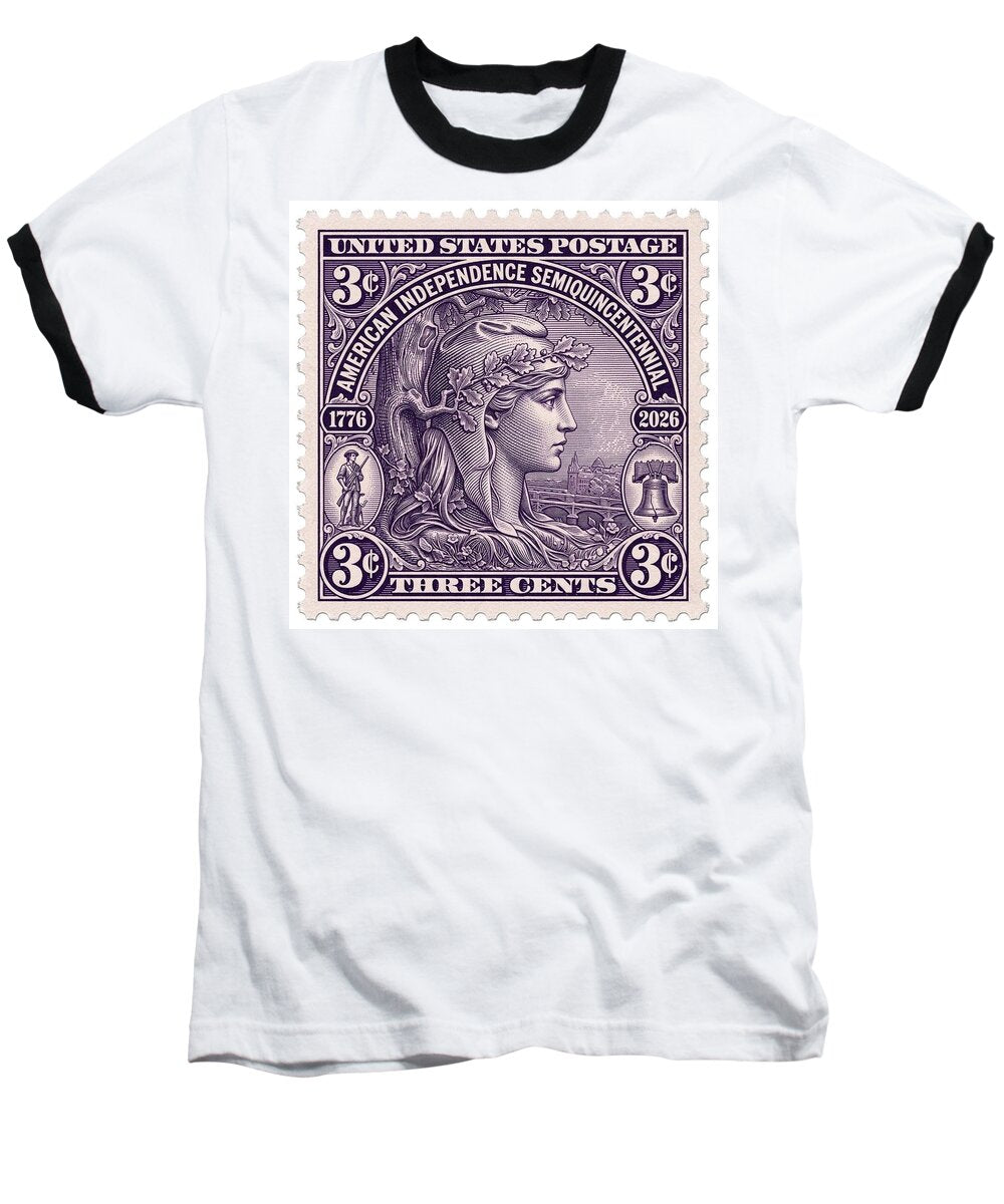 Liberty 3c - Baseball T-Shirt
