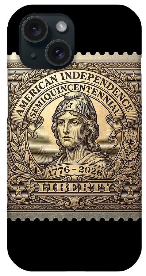 Liberty Gold Foil - Phone Case