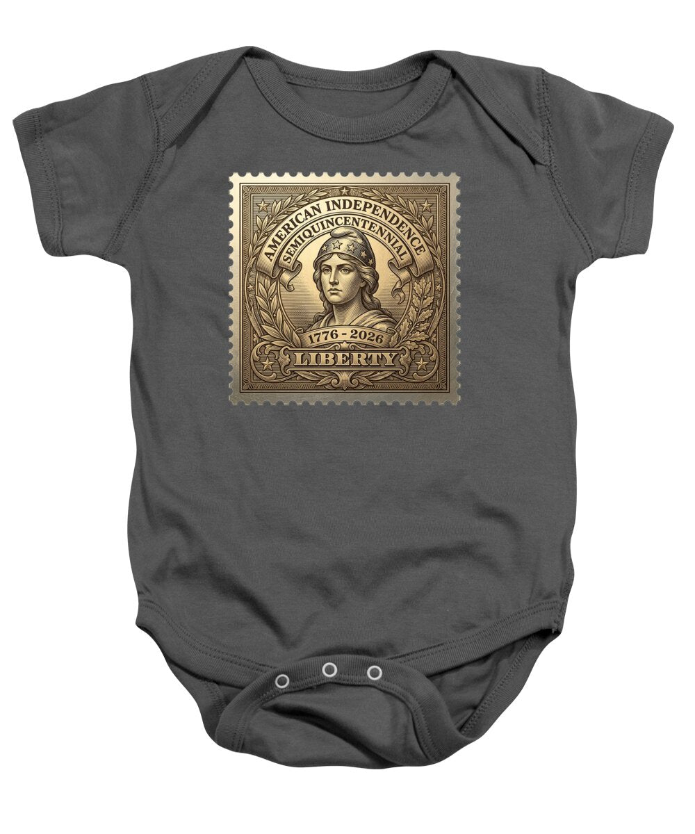 Liberty Gold Foil - Baby One-Piece