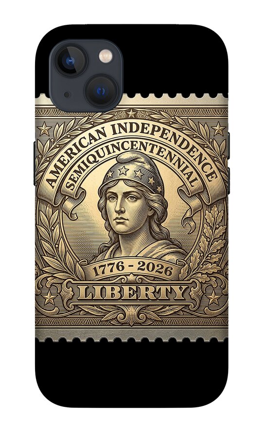 Liberty Gold Foil - Phone Case