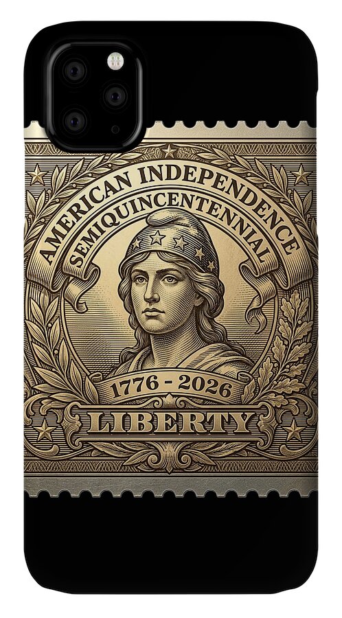 Liberty Gold Foil - Phone Case