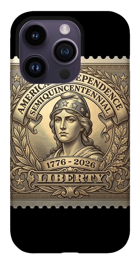 Liberty Gold Foil - Phone Case