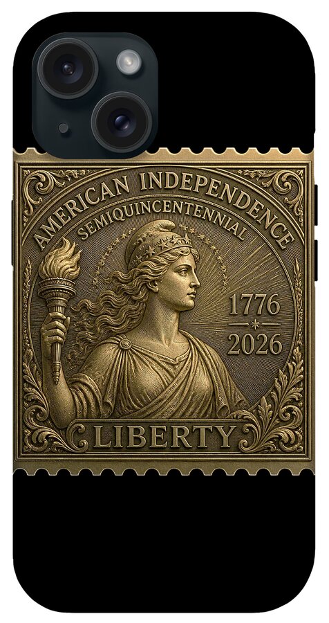 Liberty Gold Foil II - Phone Case