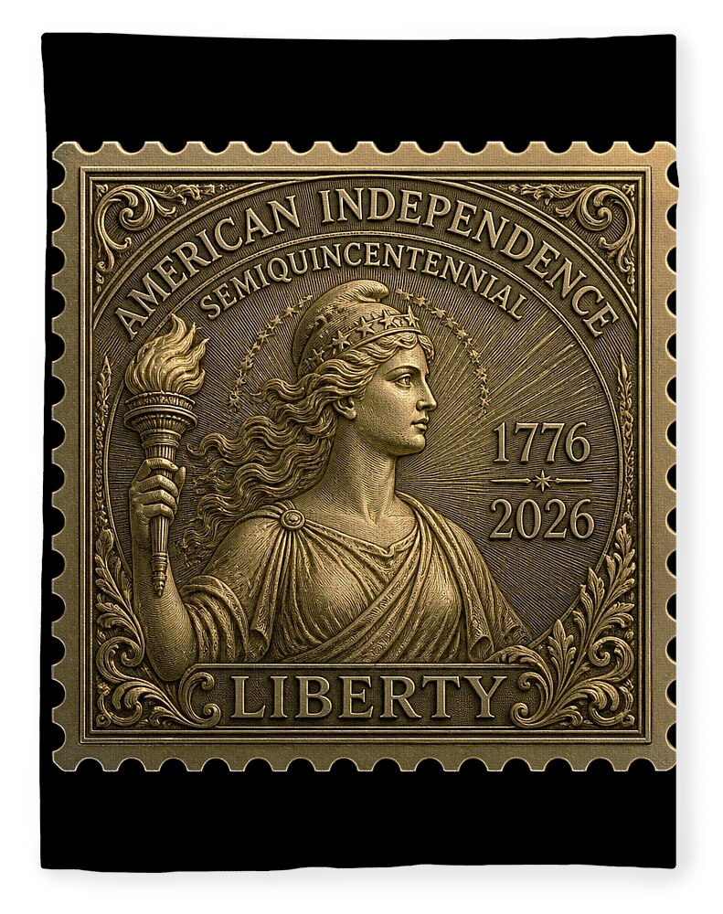 Liberty Gold Foil II - Blanket