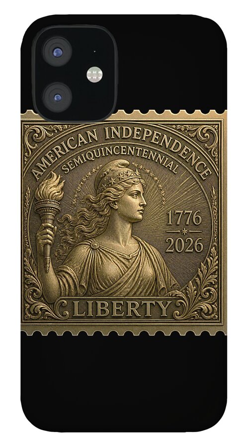 Liberty Gold Foil II - Phone Case