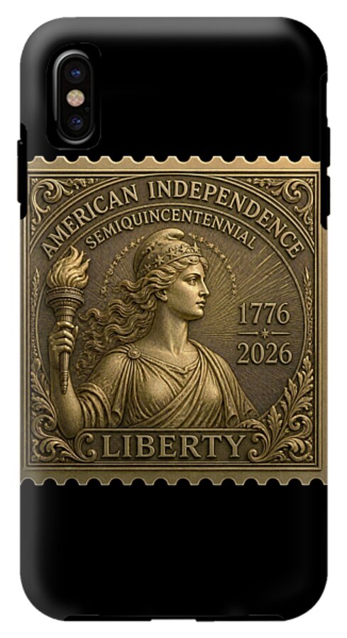 Liberty Gold Foil II - Phone Case