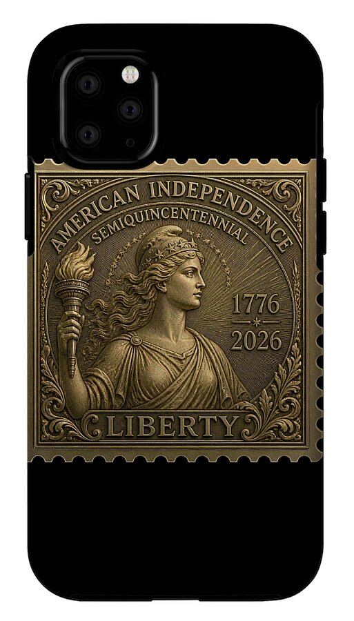 Liberty Gold Foil II - Phone Case