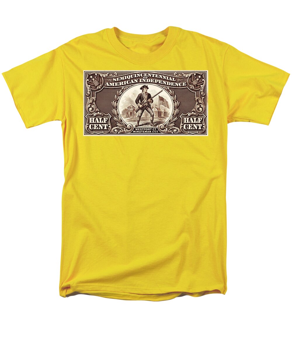 Minuteman 1/2c - Men's T-Shirt  (Regular Fit)