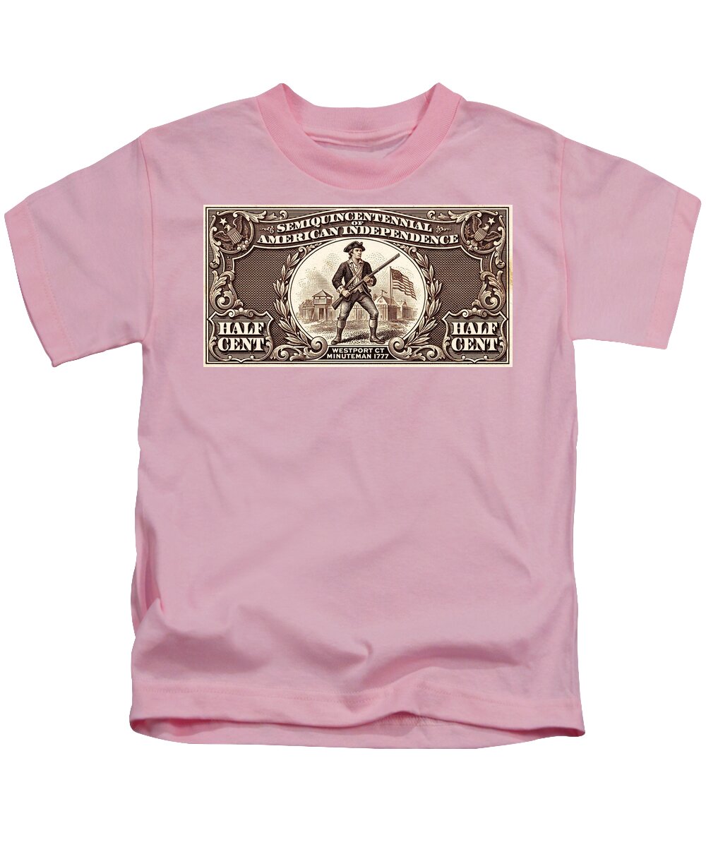 Minuteman 1/2c - Kids T-Shirt