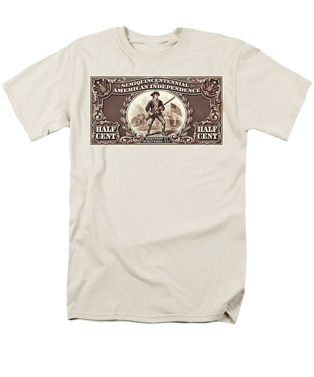 Minuteman 1/2c - Men's T-Shirt  (Regular Fit)