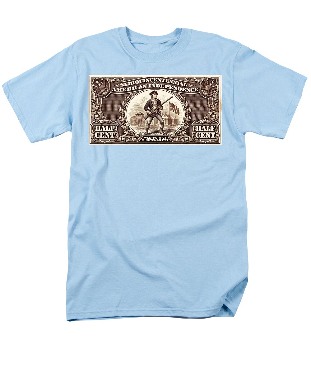 Minuteman 1/2c - Men's T-Shirt  (Regular Fit)